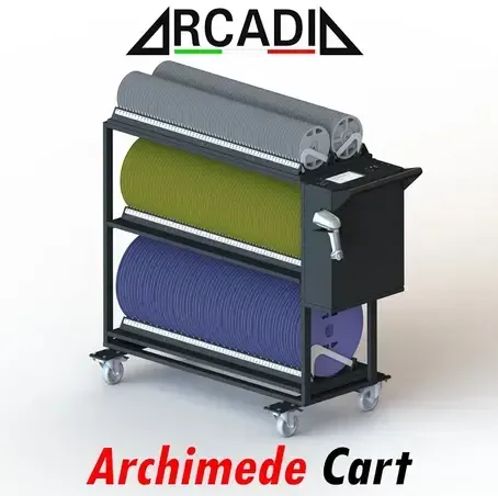 Chariot Archimède
Emportez vos composants partout dans votre entreprise grâce au système mobile Archimede Cart