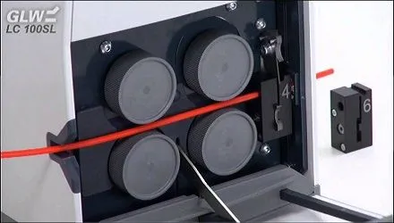 GLW LC160SL — coupe automatique de tubes pneumatiques