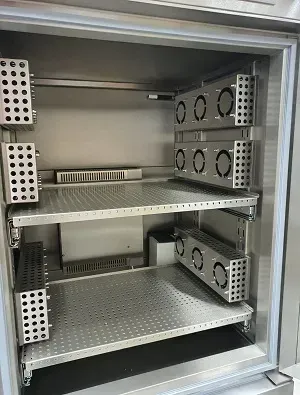 Unités de ventilation - Etagères sur glissières