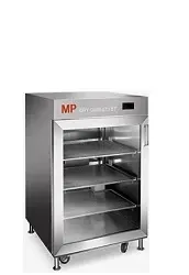 MP-DRY-Cabinet-I-ST
Dimensions externes : 700 x 1070 x 690 mm
Dimensions internes : 640 x 800 x 520 mm
Volume : 260 litres
3 étagères inox 585 x 430 mm
Séchage à 1% RH
Chauffe à 60°C +/-2°C
Structure inox brossé

Code commande : MPDRY-I-ST