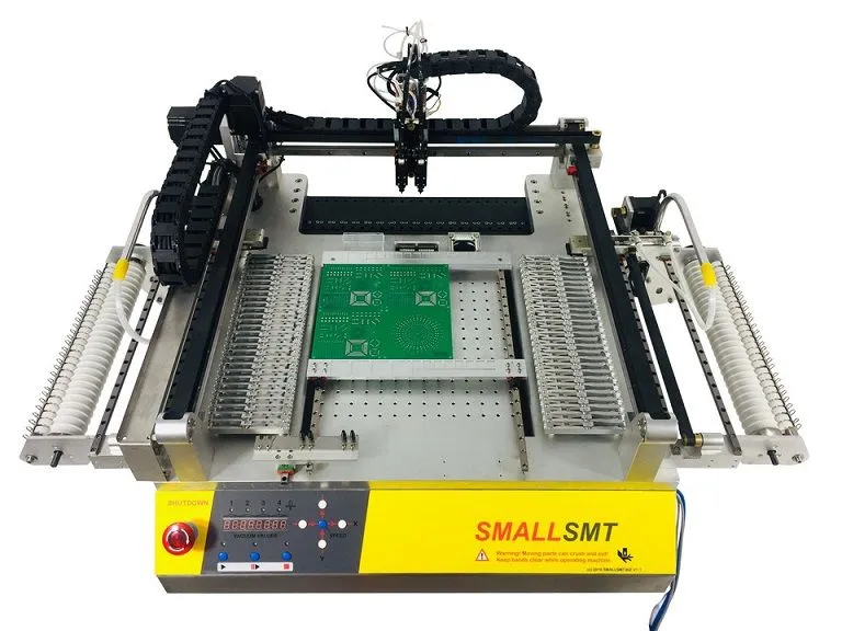 VP-2500D — pick & place de table 2 têtes vision