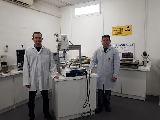 Mise en route du robot de brasage Apollo Stellar