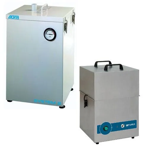 **Aspiration des fumées Apollo Seiko VAC-3000**

Le système d'extraction des fumées intégré est un système autonome d'élimination des fumées. Les vapeurs de soudure sont aspirées à travers un tube de silicone monté directement sur le point de soudure. La